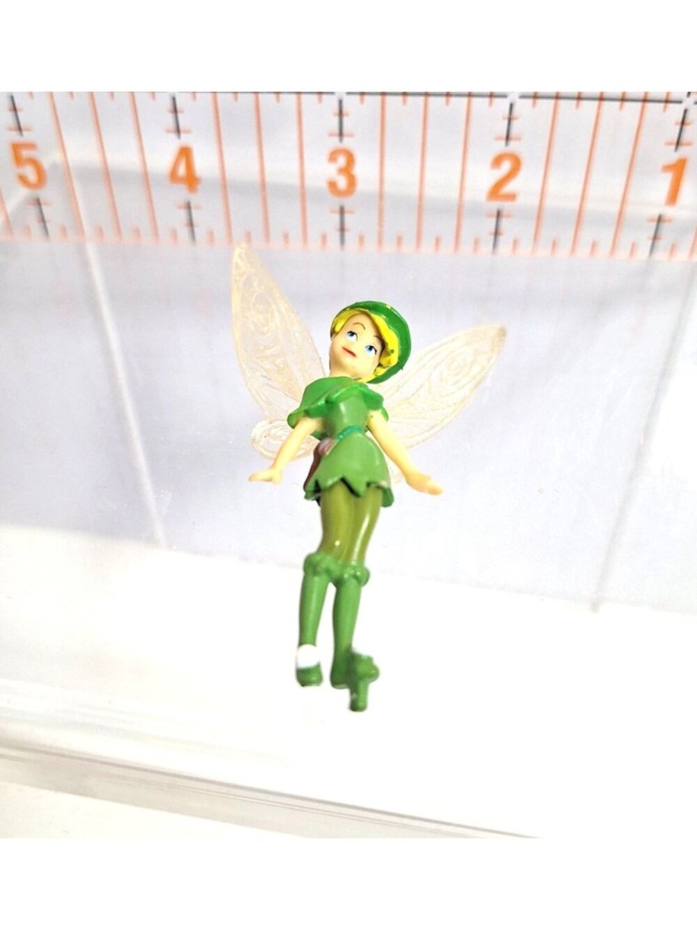 Tinker Bell Fairy Peter Pan 3" Mini Miniature Plastic Figure Cake Topper - Picture 5 of 8